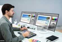 مصمم جرافيك ومونتاج