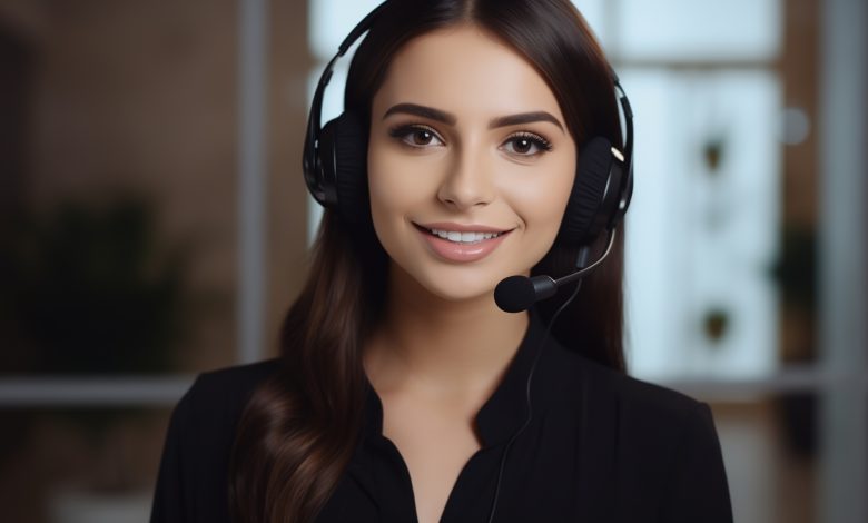 موظفة كول سنتر