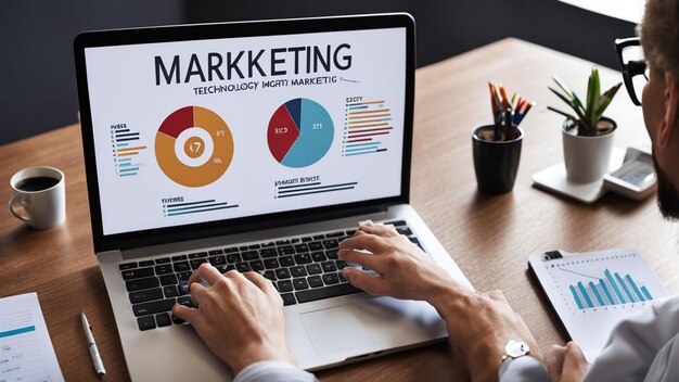 مسؤول تسويق وصانع محتوى