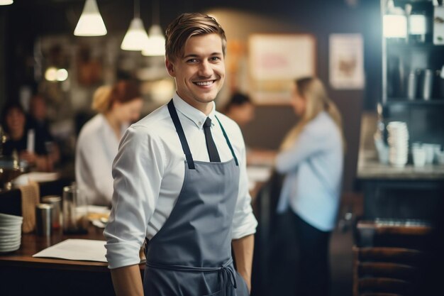 وظيفة جرسون ومعلم مطبخ ف