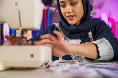 وظيفة مشغلة ماكينة سنجر